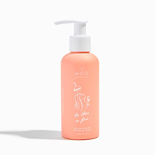 Woo More Play, Be There In Five, Feminine Wash, pH Balanced, Made With Natural Ingredients Woo More PlayAu supplements