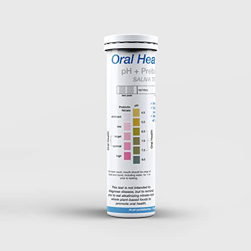 pH and Prebiotic Nitric Oxide Test Strip by MyFitStrip - Track and Monitor Saliva Alkalinity MyFitStripAu supplements