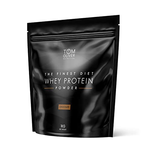 Tom Oliver Nutrition The Diet Protein - Diet Whey Protein Powder 1 kg (Chocolate) Tom Oliver NutritionAu supplements