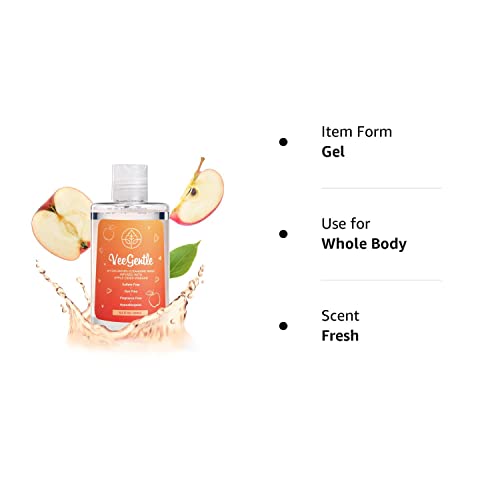 VeeFresh - VeeGentle Feminine Wash pH Balance for Women Wash with Apple Cider Vinegar VeeFreshAu supplements