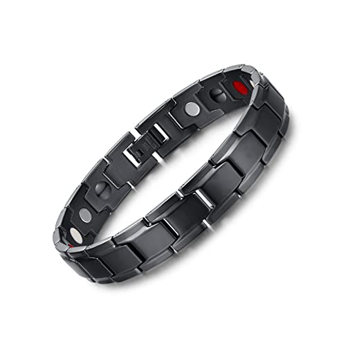 EMMORI Ultra Strength Magnetic Bracelet - 3,500 Gauss Per Magnet -Magnetic Bracelets EmmoriAu supplements