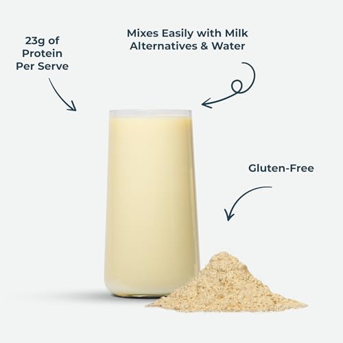 Kinetica Vanilla Flavour Plant Protein 1kg | Blend of Pea and Rice Protein | Vegan KineticaAu supplements