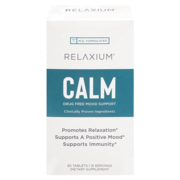 Relaxium Calm, Non-Habit Forming, Stress and Mood Support Supplement RelaxiumUS supplements
