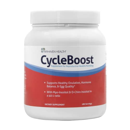 Fairhaven Health Vegan Myo-Inositol and D-Chiro Inositol Powder | 40:1 Ratio | Hormone Fairhaven HealthUS supplements