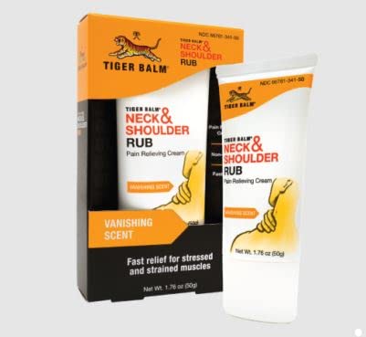 Tiger Balm Neck and Shoulder Rub 1.76 oz. Tiger BalmAu supplements