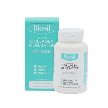 Biosil Collagen Generator - 60 Capsules - with Patented ch-OSA Complex - Generates & Protects BioSilAu supplements