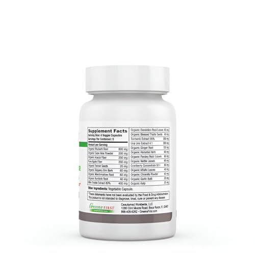 Greens First Full Body AM/PM Cleanse, 20 Veggie Capsules – Supplement for Natural Detox Greens FirstAu supplements