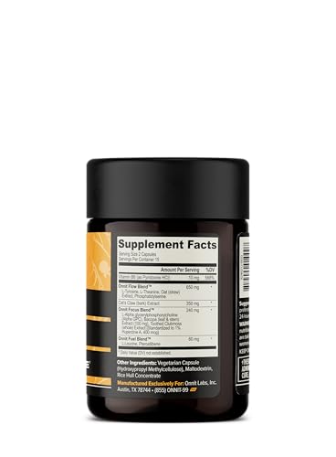 ONNIT Cognitive & Mood Support Bundle: Alpha Brain Nootropic Capsules (30 Count) + New Mood Stress Support Capsules (30 Count), IGEN Non-GMO Tested Focus, Mental Clarity, Relaxation & Sleep, 2 Pack ONNITAu supplements