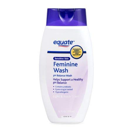 Equate Sensitive Skin Feminine pH Balance Wash, 12 Fl oz (Pack of 2) Msupps.comAu supplements