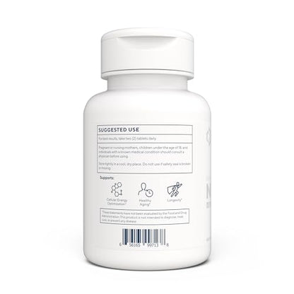 Renue By Science NMN Supplement | 240 Chewable Vegetarian Tablets - 125mg Nicotinamide Mononucleotide per Serving | Lemon Flavour - Manufactured in The USA Third-Party Tested Renue By ScienceUS supplements