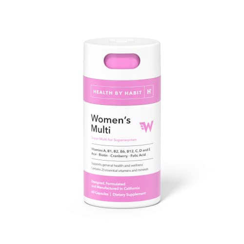 Health By Habit Womens Multi Supplement (60 Capsules) - 23 Essential Vitamins Health By HabitAu supplements