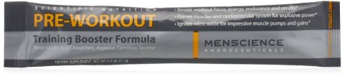 MenScience Androceuticals Pre-Workout Training Booster Formula, 0.4 oz MenScienceAu supplements