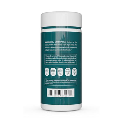 Akkermansia Muciniphila Probiotics for Digestive Health - 5 Billion TFU Akkermansia Probiotic UpNourishUS supplements