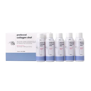 Proto-col, Women’s Liquid Collagen Drink, 10 Shots of Type 1 and 3 Collagen for Body Proto-ColAu supplements