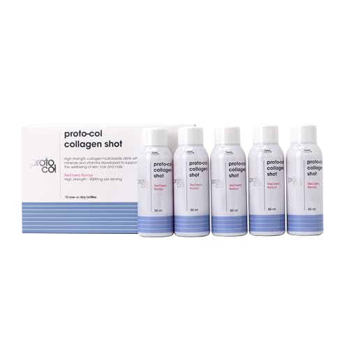 Proto-col, Women’s Liquid Collagen Drink, 10 Shots of Type 1 and 3 Collagen for Body Proto-ColAu supplements