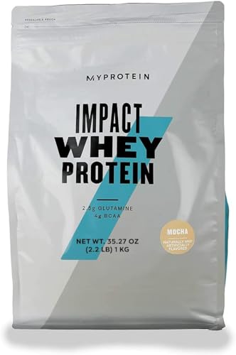 MyProtein Impact Whey Protein , Mocha Pouch, Size: 2.2lbs MyproteinUS supplements