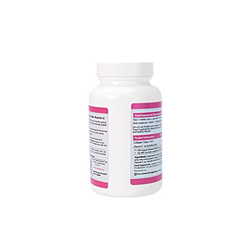 AHS Super Collagen + Vitamin C Tablets 120 Tablets - 6000mg Collagen per Serving - 1 Month Supply AHSAu supplements