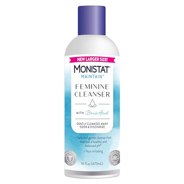 Monistat Boric Acid Feminine Cleanser, Fragrance Free Feminine Wash, 16 Fl Oz, 1 Pack MonistatAu supplements
