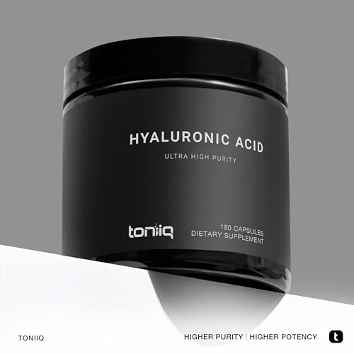 Ultra High Purity Hyaluronic Acid Capsules - 95%+ Highly Purified and Highly Bioavailable ToniiqUS supplements