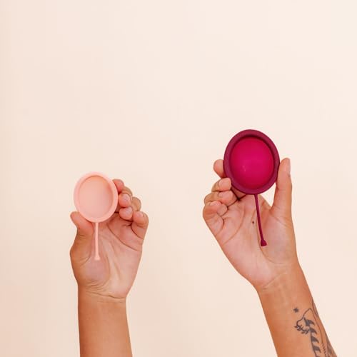 Pixie Cup 2 Menstrual Discs - Most Comfortable Reusable Period Discs - Removable Stem Pixie CupAu supplements
