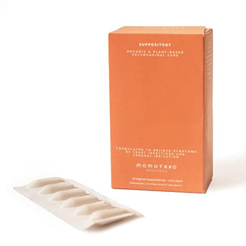 MOMOTARO APOTHECA 14 Organic Vaginal Suppositories Alternative, Fast Acting, Alleviate Dryness MOMOTARO APOTHECAAu supplements