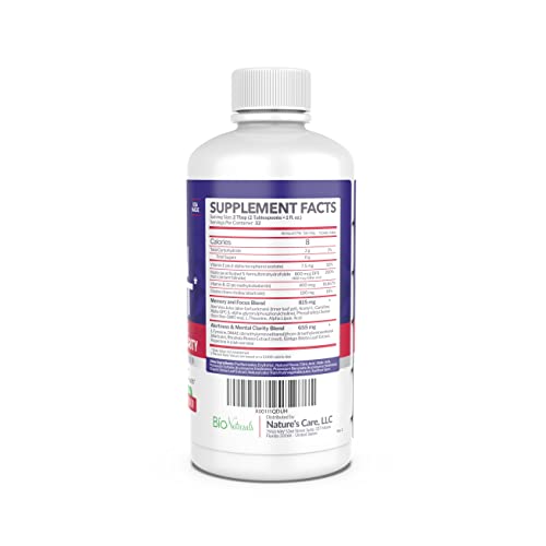 Bio Naturals Mental Boost Liquid Nootropic Supplement - Enhance Brain Performance Bio NaturalsUS supplements