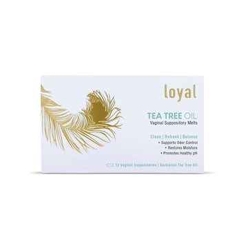 Loyal Tea Tree Oil - Suppository Melts - Supports Odor Control - Soothes Discomfort - Promotes Healthy pH LoyalAu supplements