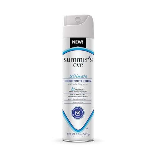 Summer's Eve, Ultimate Odor Control, Feminine Spray for Odor Protection, Talc-Free, Absorbs Moisture, 2 oz Summer's EveAu supplements