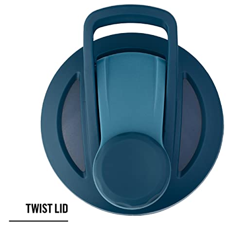BlenderBottle Strada Twist Cap Shaker Cup Insulated Stainless Steel Water Bottle with Wire BlenderBottleAu supplements
