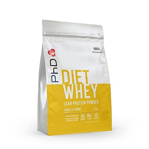 PhD Nutrition Diet Whey High Protein Lean Matrix, Vanilla Crème Diet Whey Protein Powder PhDAu supplements
