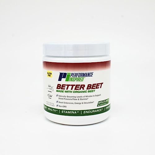 PERFORMANCE INSPIRED Nutrition Better Beet Powder - 100% Organic Beet – Boost Nitric PERFORMANCE INSPIREDAu supplements