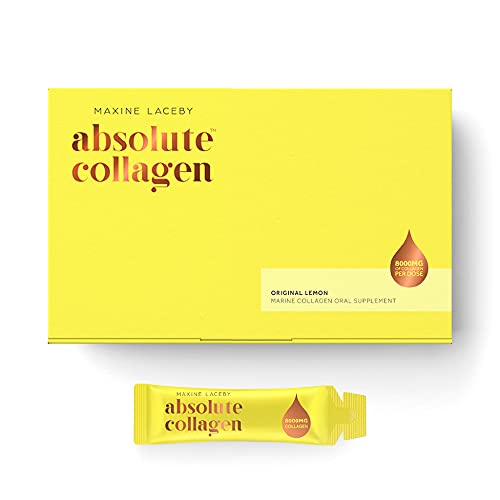 Absolute Collagen Marine Liquid Collagen Supplement for Women - 8000mg Collagen in Each Sachet Absolute CollagenUS supplements