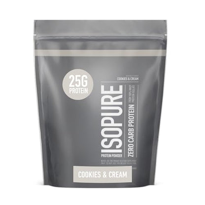 Isopure Protein Powder, Zero Carb Whey Isolate, Gluten Free, Lactose Free, 25g Protein IsopureUS supplements
