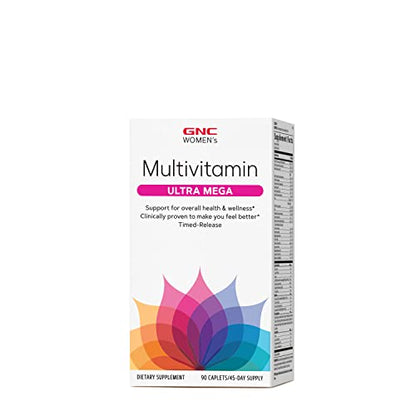 GNC Women's Ultra Mega Multivitamin | Supports Overall Health and Wellness in Women GNCUS supplements