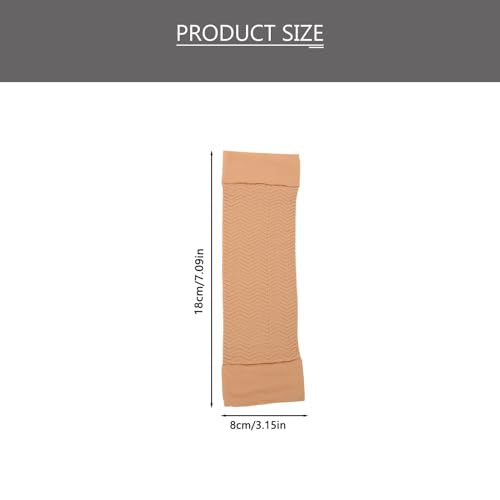 Healifty upper arm sleeves 1 Pair Elastic Compression Arm Sleeves Slimming Improve Shaper HealiftyUS supplements