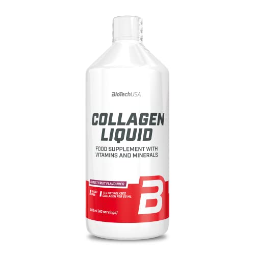 BioTechUSA Collagen Liquid, Flavored Dietary Supplement Drink with Collagen, Vitamins BioTechUSAAu supplements
