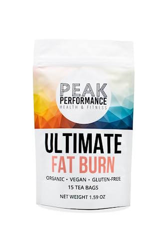Peak Performance Health & Fitness Ultimate Fat Burn and Weight Loss Tea, Fat Burning Tea Peak PerformanceUS supplements