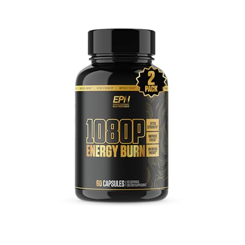 1080p Thermogenic Energy Burn | #1 Rated Energy & Pre Workout for Men & Women EPN SupplementsUS supplements