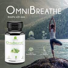 OmniBreathe for Lung Cleanse Detox Respiratory Wellness - Help Reduce Mucus & Cough for All Kinds OmniteAu supplements