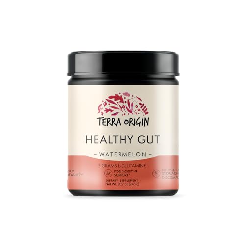 TERRA ORIGIN Healthy Gut Watermelon | 30-Servings with L-Glutamine, Zinc TERRA ORIGINAu supplements