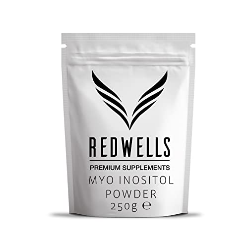 Myo Inositol Powder REDWELLS PCOS & Fertility GMO Free Vegan - 250g Pack REDWELLSUS supplements