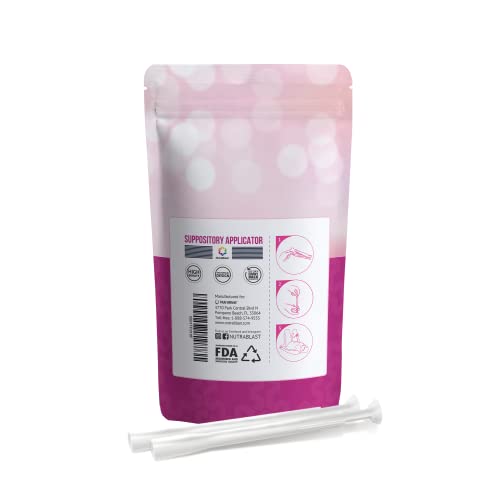 NutraBlast Disposable Vaginal Suppository Applicators (15-Pack) - Fits Most Brands, Pills NutraBlastAu supplements