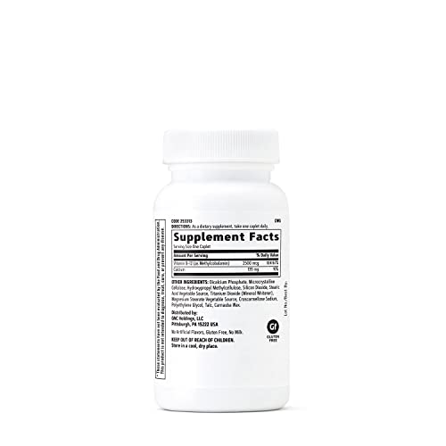 GNC Methyl B-12 2500 mcg - 100 Caplets GNCUS supplements