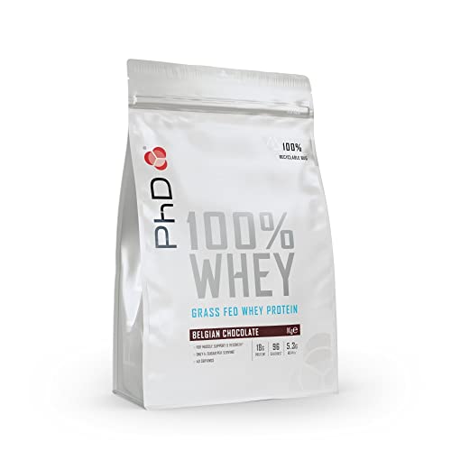 PhD Nutrition 100 Percent Whey, Grass Fed Whey, Lean Muscle Protein Powder PhDAu supplements