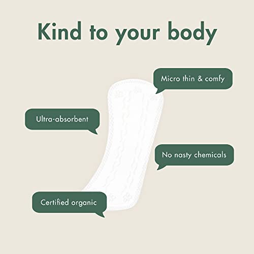 Eco by Naty Panty Liners for Women – Liners for Daily use, Eco-Friendly Women’s Thin Discreet Panty Eco by NatyAu supplements
