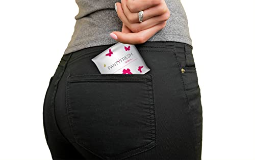 to-Go Panty Kit Includes 4 Items Seamless Thong Underwear Fresh Wipe Pantyliner & Washbag Travel Panty FreshAu supplements