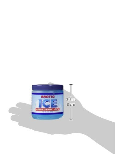 ARCTIC ICE 3 Pack (8 Oz Each) Topical Analgesic Gel for Pain Relief, Adults (Unisex) ARCTIC ICEAu supplements