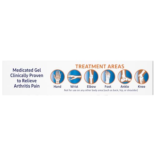 Voltaren Arthritis Pain Gel for Powerful Topical Arthritis Pain Relief with Diclofenac - NEW Easy Open Cap - 100 g Tube And 20 g Travel Size Tube VoltarenAu supplements
