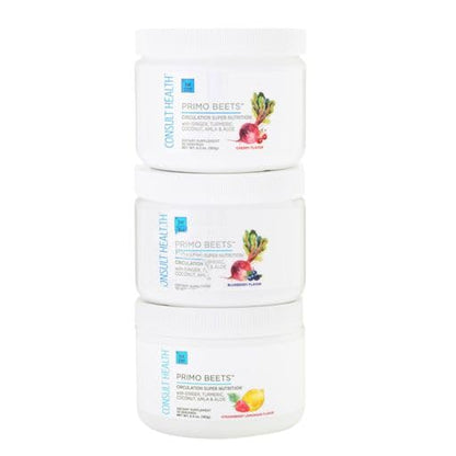 Consult Health Primo Beets Beet Root Powder Drink Mix with Nitrates - Supports Circulation Consult HealthUS supplements