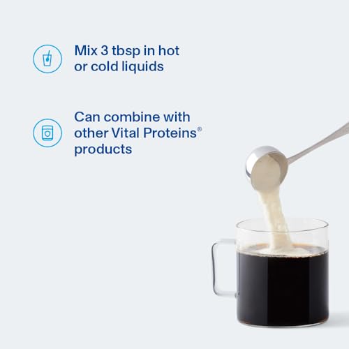 Vital Proteins Collagen Peptides Powder with Hyaluronic Acid and Vitamin C, Unflavored Vital ProteinsUS supplements